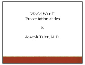 World War II Presentation