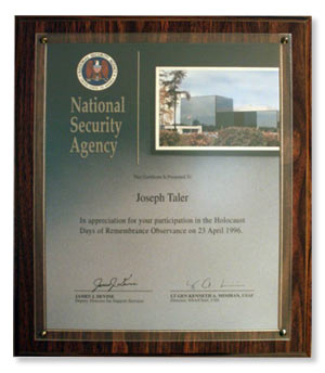 NSA Award